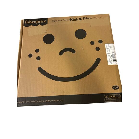 Fisher price baby playmat glow and grow kick & play  piano gym - Picture 5 of 8